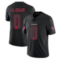 Punc H.Texans #0 Azeez Al-Shaair Player Black Impact Limited Game Stitched Jerseys