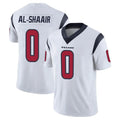 Punc H.Texans #0 Azeez Al-Shaair Player White Limited Vapor Untouchable Home Game Stitched Jerseys