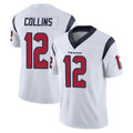 Punc H.Texans #12 Nico Collins Player White Limited Vapor Untouchable Home Game Stitched Jerseys