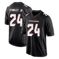 Punc H.Texans #24 Derek Stingley Jr. Player Carbon Black Fashion Home Game Stitched Jerseys