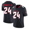 Punc H.Texans #24 Derek Stingley Jr. Player Navy Limited Alternate Vapor F.U.S.E. Home Game Stitched Jerseys