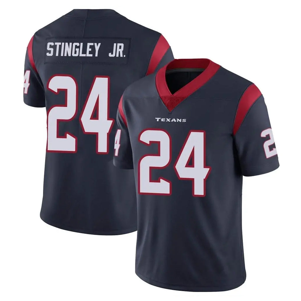 Punc H.Texans #24 Derek Stingley Jr. Player Navy Limited Vapor Untouchable Home Game Stitched Jerseys