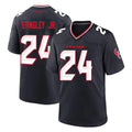 Punc H.Texans #24 Derek Stingley Jr. Player Navy Team Home Game Stitched Jerseys