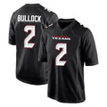 Punc H.Texans #2 Calen Bullock Player Carbon Black Fashion Home Game Stitched Jerseys