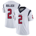 Punc H.Texans #2 Calen Bullock Player White Limited Vapor Untouchable Home Game Stitched Jerseys