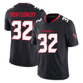 Punc H.Texans #32 David Montgomery Player Navy Limited Alternate Vapor F.U.S.E. Home Game Stitched Jerseys