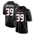Punc H.Texans #39 Henry To'oTo'o Player Carbon Black Fashion Home Game Stitched Jerseys