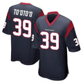 Punc H.Texans #39 Henry To'oTo'o Player Navy Home Game Stitched Jerseys