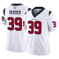 Punc H.Texans #39 Henry To'oTo'o Player White Limited Vapor F.U.S.E. Home Game Stitched Jerseys