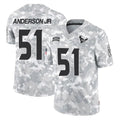 Punc H.Texans #51 Will Anderson Jr. Player Arctic Camo Salute To Service Limited Game Stitched Jerseys