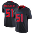 Punc H.Texans #51 Will Anderson Jr. Player Navy Limited 2nd Alternate Vapor F.U.S.E. Home Game Stitched Jerseys