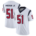 Punc H.Texans #51 Will Anderson Jr. Player White Limited Vapor Untouchable Home Game Stitched Jerseys