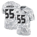 Punc H.Texans #55 Danielle Hunter Player Arctic Camo Salute To Service Limited Game Stitched Jerseys