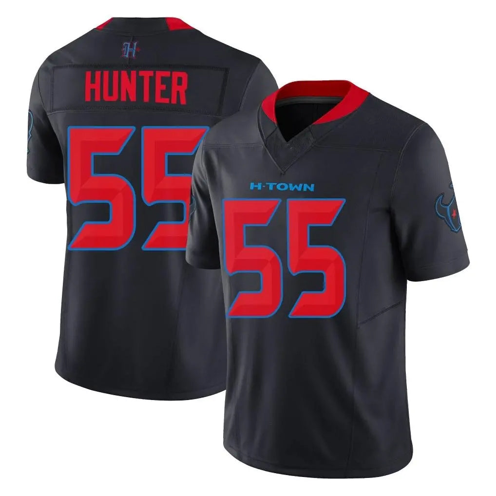 Punc H.Texans #55 Danielle Hunter Player Navy Limited 2nd Alternate Vapor F.U.S.E. Home Game Stitched Jerseys