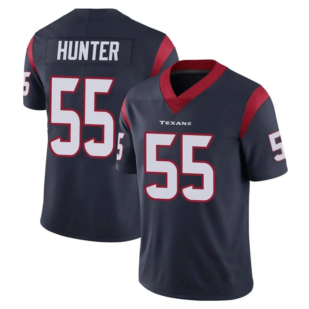 Punc H.Texans #55 Danielle Hunter Player Navy Limited Vapor Untouchable Home Game Stitched Jerseys
