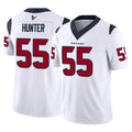 Punc H.Texans #55 Danielle Hunter Player White Limited Vapor F.U.S.E. Home Game Stitched Jerseys