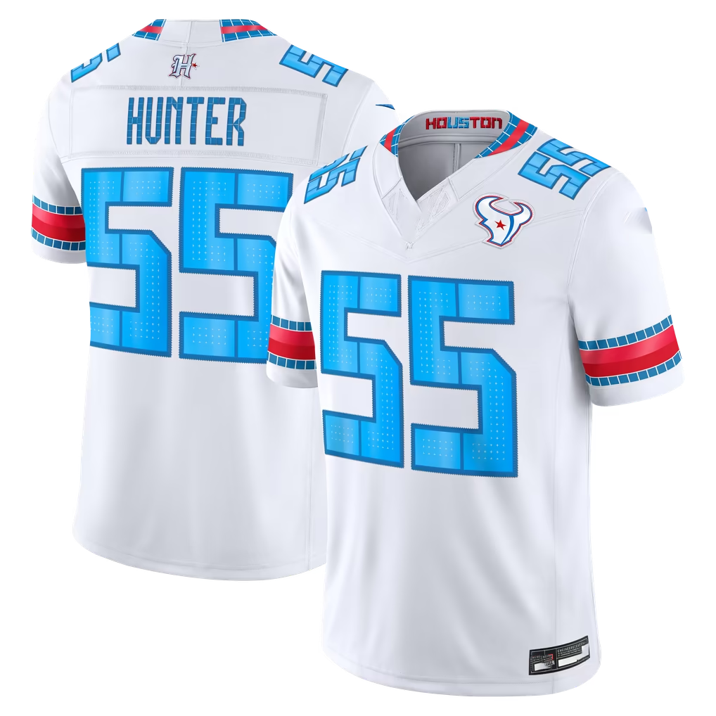 Punc H.Texans #55 Danielle Hunter White 2026 Rivalries Collection Limited Stitched Jerseys