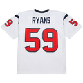 Punc H.Texans #59 DeMeco Ryans Mitchell & Ness White 2006 Legacy Replica Jersey Stitched Puhic