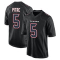 Punc H.Texans #5 Jalen Pitre Player Black Fashion Home Game Stitched Jerseys