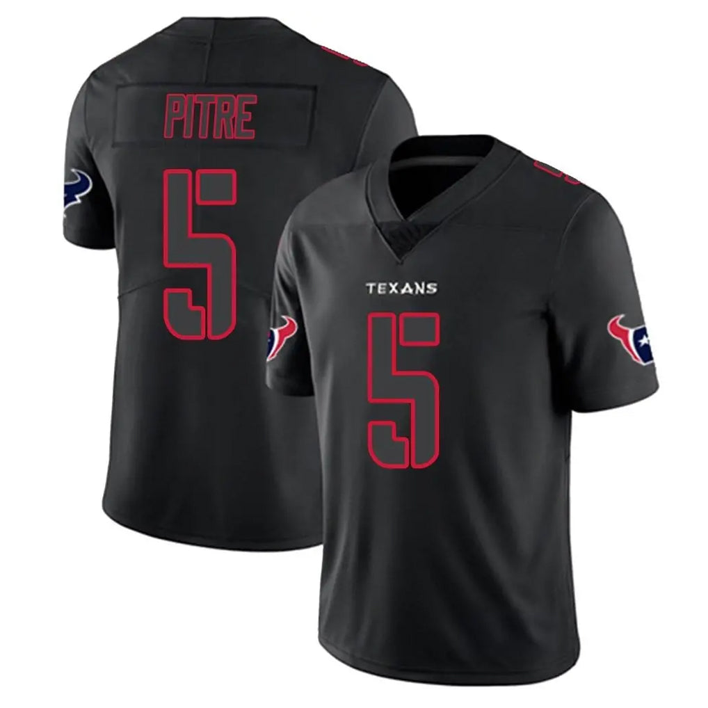 Punc H.Texans #5 Jalen Pitre Player Black Impact Limited Game Stitched Jerseys