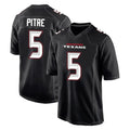 Punc H.Texans #5 Jalen Pitre Player Carbon Black Fashion Home Game Stitched Jerseys