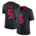 Punc H.Texans #5 Jalen Pitre Player Navy Limited 2nd Alternate Vapor F.U.S.E. Home Game Stitched Jerseys