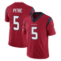Punc H.Texans #5 Jalen Pitre Player Red Limited Vapor Untouchable Home Game Stitched Jerseys