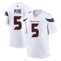 Punc H.Texans #5 Jalen Pitre Player White Home Game Stitched Jerseys