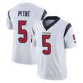 Punc H.Texans #5 Jalen Pitre Player White Limited Vapor Untouchable Home Game Stitched Jerseys