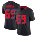 Punc H.Texans #69 Ed Ingram Player Navy Limited 2nd Alternate Vapor F.U.S.E. Home Game Stitched Jerseys
