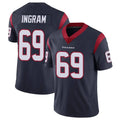 Punc H.Texans #69 Ed Ingram Player Navy Limited Vapor Untouchable Home Game Stitched Jerseys