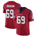 Punc H.Texans #69 Ed Ingram Player Red Limited Vapor Untouchable Home Game Stitched Jerseys