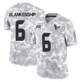Punc H.Texans #6 Reed Blankenship Player Arctic Camo Salute To Service Limited Game Stitched Jerseys