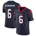 Punc H.Texans #6 Reed Blankenship Player Navy Limited Vapor Untouchable Home Game Stitched Jerseys