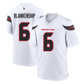 Punc H.Texans #6 Reed Blankenship Player White Home Game Stitched Jerseys
