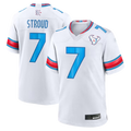 Punc H.Texans #7 C.J. Stroud White 2026 Rivalries Collection Game Stitched Jerseys
