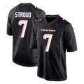 Punc H.Texans #7 CJ Stroud Player Carbon Black Fashion Home Game Stitched Jerseys
