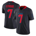 Punc H.Texans #7 CJ Stroud Player Navy Limited 2nd Alternate Vapor F.U.S.E. Home Game Stitched Jerseys