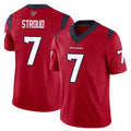 Punc H.Texans #7 CJ Stroud Player Red Limited Vapor F.U.S.E. Home Game Stitched Jerseys