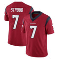 Punc H.Texans #7 CJ Stroud Player Red Limited Vapor Untouchable Home Game Stitched Jerseys