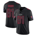 Punc H.Texans #81 Jayden Higgins Player Black Impact Limited Game Stitched Jerseys