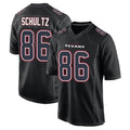 Punc H.Texans #86 Dalton Schultz Player Black Fashion Home Game Stitched Jerseys