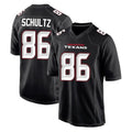 Punc H.Texans #86 Dalton Schultz Player Carbon Black Fashion Home Game Stitched Jerseys