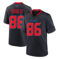 Punc H.Texans #86 Dalton Schultz Player Navy 2nd Alternate Home Game Stitched Jerseys
