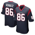 Punc H.Texans #86 Dalton Schultz Player Navy Home Game Stitched Jerseys