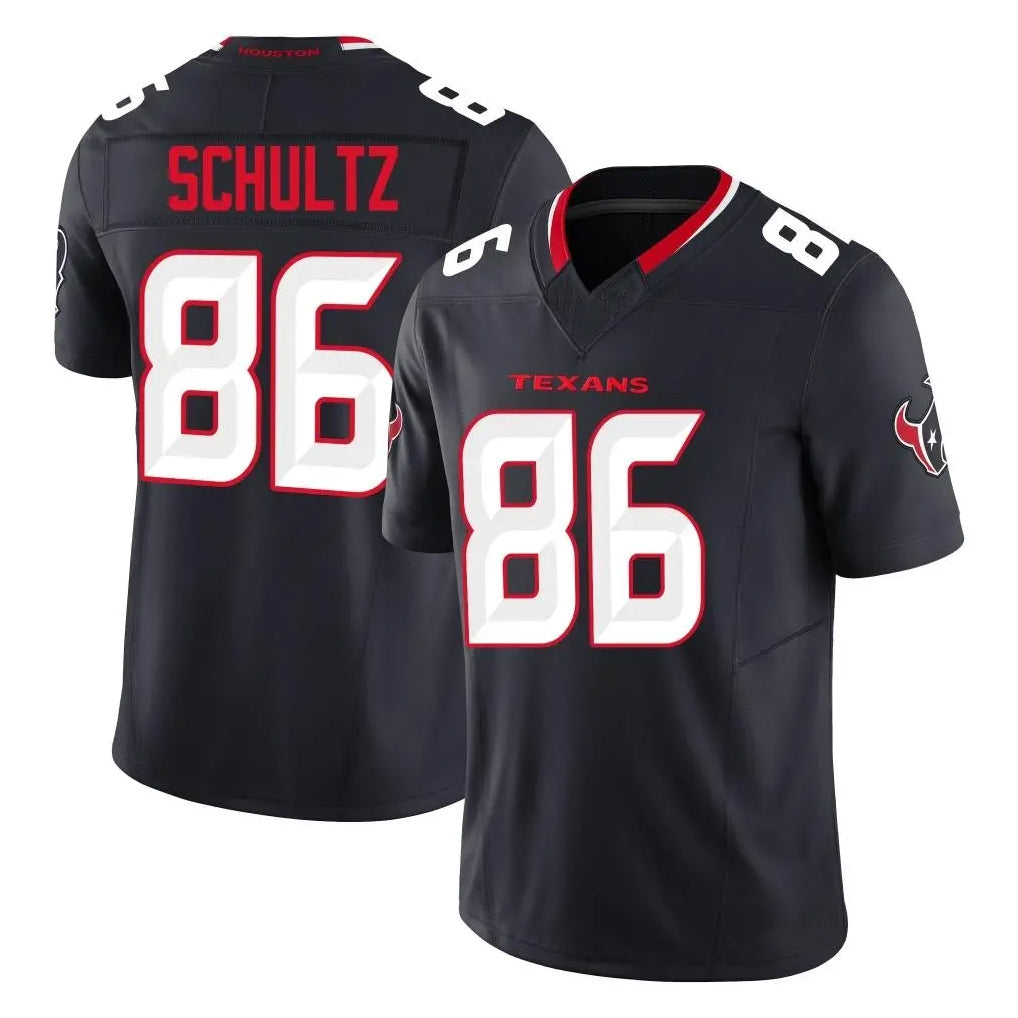 Punc H.Texans #86 Dalton Schultz Player Navy Limited Alternate Vapor F.U.S.E. Home Game Stitched Jerseys