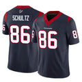 Punc H.Texans #86 Dalton Schultz Player Navy Limited Vapor F.U.S.E. Home Game Stitched Jerseys
