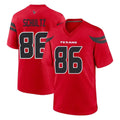 Punc H.Texans #86 Dalton Schultz Player Red Alternate Home Game Stitched Jerseys