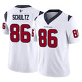 Punc H.Texans #86 Dalton Schultz Player White Limited Vapor F.U.S.E. Home Game Stitched Jerseys