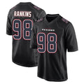 Punc H.Texans #98 Sheldon Rankins Player Black Fashion Home Game Stitched Jerseys